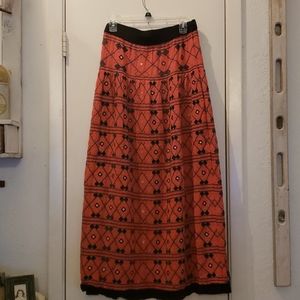 Free People "Festival" Maxi Skirt NWOT